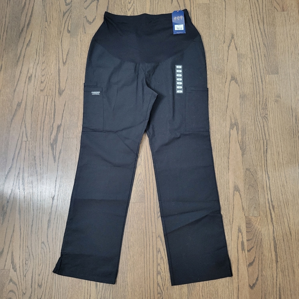 Cherokee Black Maternity Pants Size M NWT